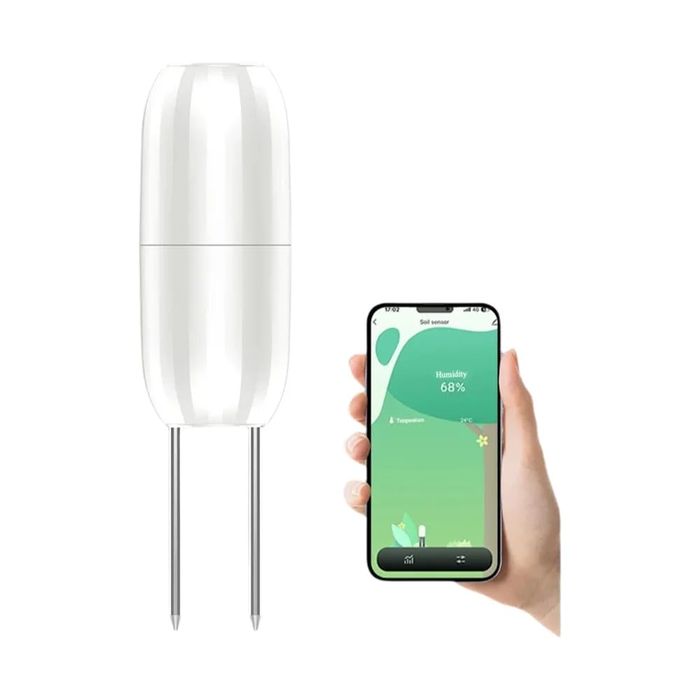 Capteur D'humidité Du Sol Zigbee Intelligent – Pour Jardin, Plantes, Besoin Hub TUYA, Compatible Home Assistant - 10