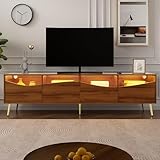 Rangement spacieux et fonctionnel: Les multiples étagères et compartiments offrent un grand espace de rangement pour vos consoles de jeux, appareils multimédia, livres et décorations, permettant de garder votre salon organisé et soigné.