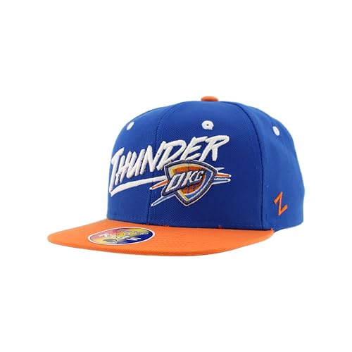 Oklahoma City Thunder NBA Officially Licensed Youth Adjustable Snapback Hat Flat Bill Z11