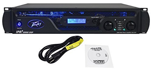 Amazon.com: Peavey IPR2 2000 DSP 1800w Power Amplifier Amp w/EQ