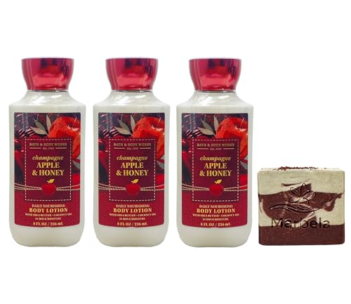 Bath & Body Works Champagne Apple & Honey 3 Pack