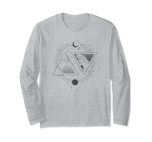 T-shirt manches longues Disney Hercule imprimé mode streetwear coton col rond haut graphique