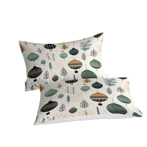 Parure de lit Noël 3 pièces microfibre douce cadeau idéal lit - 3