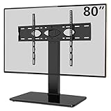 TAVR Universal Swivel TV Stand Base Tabletop TV Stand for 50-80 inch LCD LED Flat Screen TV ,6 Level...