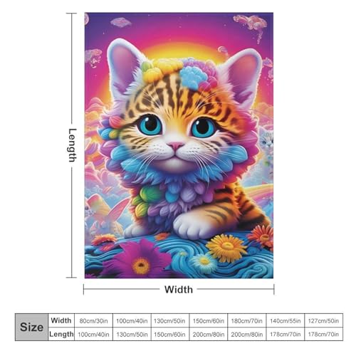Couverture chat douce et chaude pour partager des moments de tendresse - 6