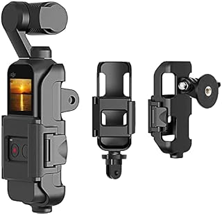 FASTSNAIL Tripod Mount Compatible with DJI Osmo Pocket,Compatible with 3in1 DJI OSMO Pocket Mount Connect to Any Tripod Mount and GoPro Mount,with Tripod Adapter and Screw Adapter