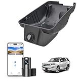 Front 4K & Rear 1080P Dash Cam Custom fit for Toyota 4Runner 2020-2024 Gen5 N280(Model A), TRD Sport Limited Pro Off-Road Venture Premium,Integrated OEM Look,UHD 2160P Video, App & WiFi,GPS,128GB Card