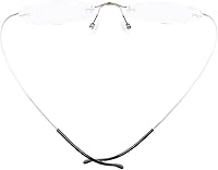 Vista 5 de Eyekepper Anteojos redondos sin montura de titanio 1890in marco óptico circular bronce