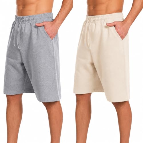 Image of Shorts for Men | Combo Set of 2 Shorts | Soft Fabric | Regular Fit | Sizes (S,M,L,XL,XXL,3XL,4XL,5XL)