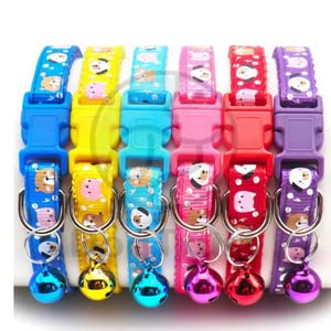 Dog Trust 3 Pieces Cat Collars -Exotic Sparkling Design, with Bell, Dog Trust Adjustable Strap, and Safety Release Buckle [Modern Design for Your Cute Cats, Puppies & Small Dogs- 3 Random Colors] (B0BZPXS865) Amazon Price History, Amazon Price Tracker