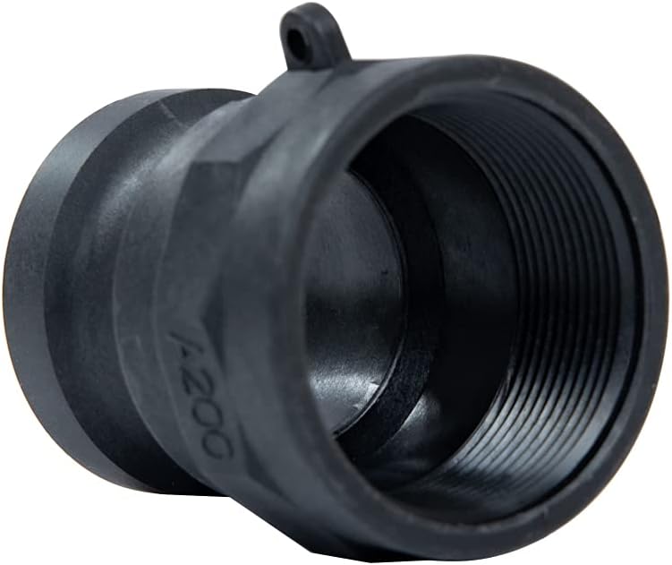 Quafwia 1 PC Poly Cam Lock Fittings 2 inch Standard Part A Cam Groove Hose Fitting 2 Camlock Fittings, 2" Male Aadapter x 2" Female Thread Camlock Fittings 2 inch : Industrial & Scientific