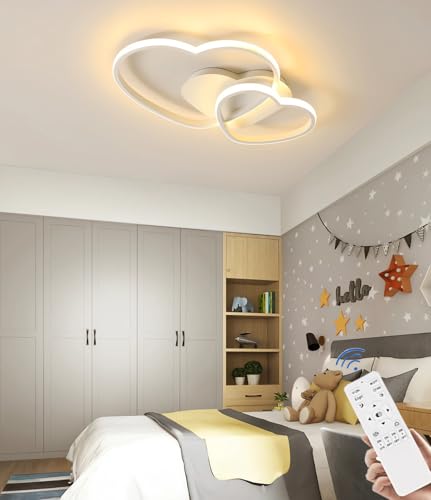 Plafonnier LED moderne salon et salle à manger avec lumière modulable