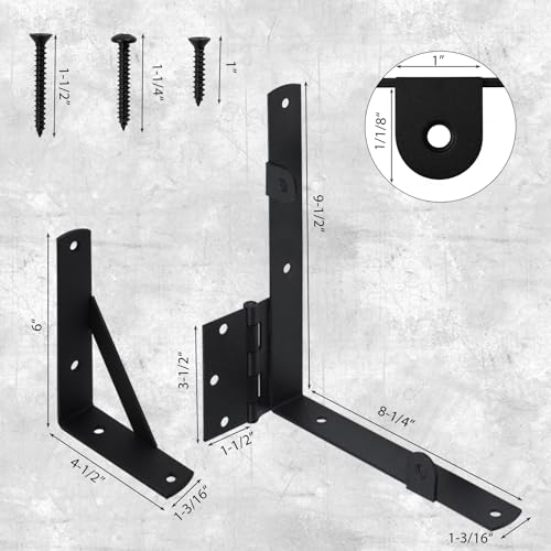 image for NULTRUMA 2 Set Anti Sag Gate Kit Gate Corner Brace Bracket Heavy Duty 