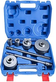 Tysun 9 Pcs Concrete Hole Saw Set Masonry Hole Saw Set for SDS Plus Hammer Drills Hole Saw Drill Bit Set SDS Plus Shank for Brick Concrete Cement Stone Wall