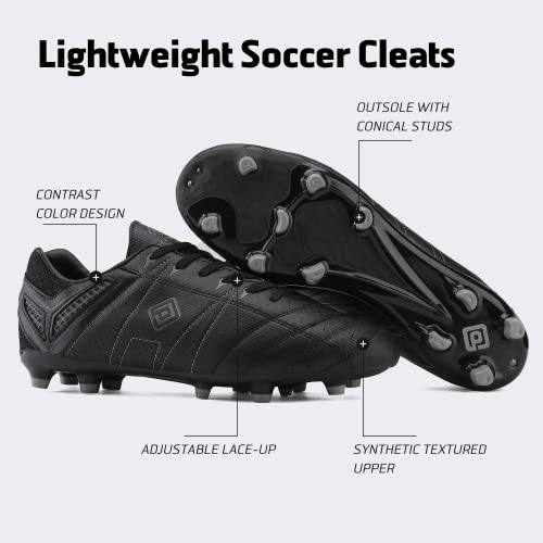 DREAM PAIRS Herren Fußballschuhe Stollen Spikes Cleats Jugen Trainingsschuhe Professionelle Outdoor Sport Football Schuhe - Image 6