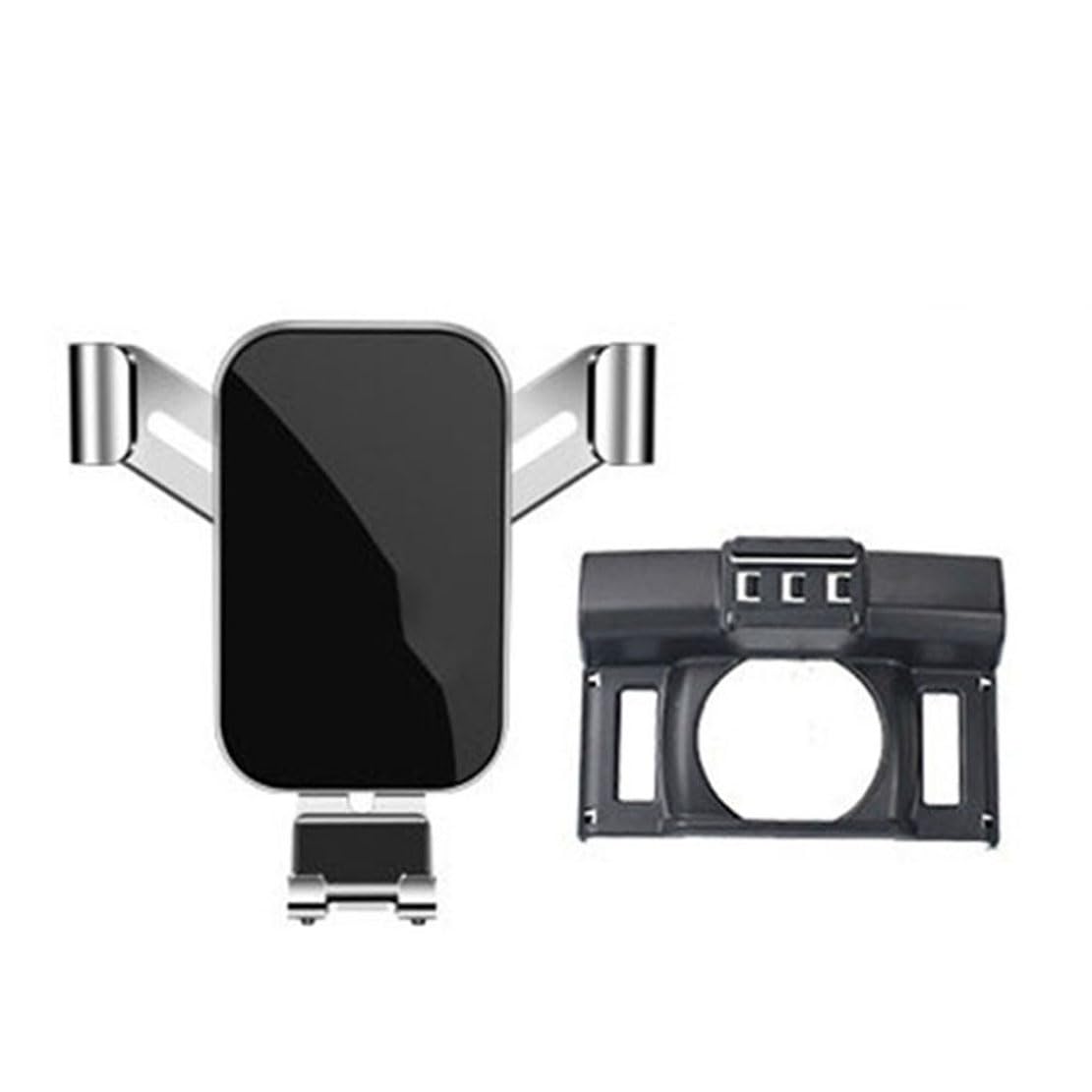 CAKERS Car phone holder,Compatible with Lexus LX 2016–2021,Auto Parts,silver