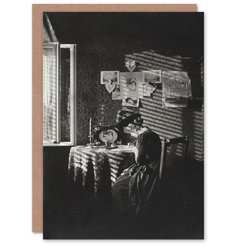 Artery8 Alfred Stieglitz Art Card Sun Rays Paula in Berlin Portrait