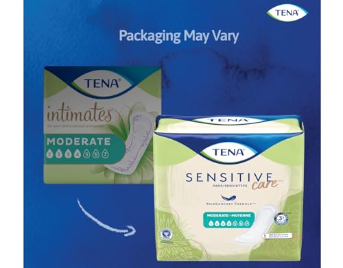 Tena Incontinence Pads for Women, Moderate Thin, Long, 32 Count
