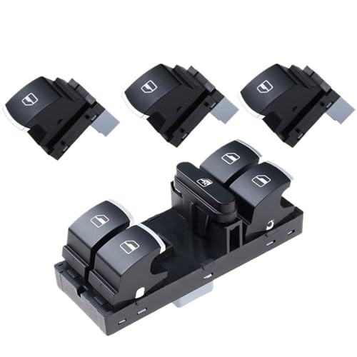 Commande lève-vitre interrupteur de vitre électrique Passat Golf 5ND959857 - 2
