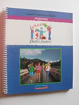 Spiral-bound Nuevo Bravo, Bravo Puentes- Level 5 Teacher's Guide Book