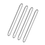 Cabinet Door Bumper, Clear Silicone Rubber Door Stopper Wall Protector, Adhesive Bumpers for Car Doo