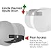 Sound Bass ERA300 Corner Wall Mount Bracket, Low Profile, White, Single (1pc), Includes Mounting Hardware, Compatible with Sonos ERA 300 Speaker