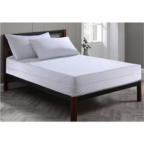 King Size Zipped Quilted Mattress Protector Cover Cover