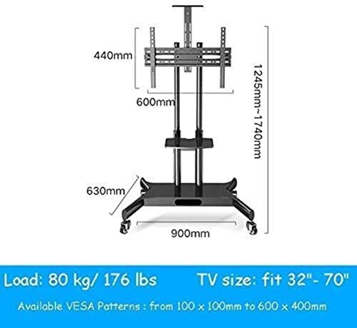 Soporte móvil para TV de mesa universal para 32-70" miniatura 2