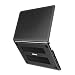 Fintie Protective Case for MacBook Pro 13 (2018 & 2017 & 2016 Release) - PU Leather Coated Hard Cover for Newest 13-inch MacBook Pro 13" A1989/A1706/A1708 with/Without Touch Bar and Touch ID, Black