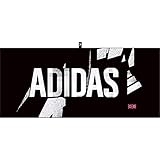 Sporty look adidas Tokyo Beach Towel, Black, NS