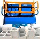 Elektrische Hohlziegelmaschine, Schnelle Formgebung In 45 Sekunden, 30 Ziegel/Stunde, Robuste Zementblockformanlage Für Effiziente Betonproduktion
