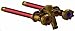 Woodford Model 22C3-12-MH Freezeless Hot and Cold 12 Inch Inlet Wall Faucet with Metal Handle