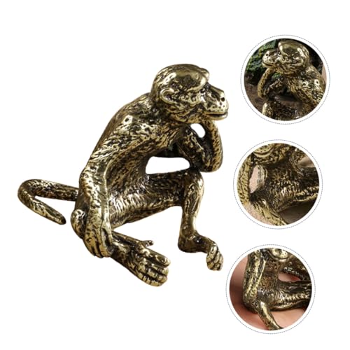 Singe pensant vintage décoratif pour sublimer votre bureau ou table basse
