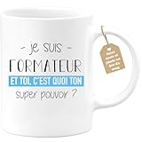 Offrez une tasse qui tient dans le temps : Ce mug imprimé des deux côtés est conçu pour durer. Il peut être passé au lave-vaisselle et au micro-ondes en toute sécurité, sans craindre d'étincelles. Son logo ne s'effacera pas, même après de nombreux lavages.