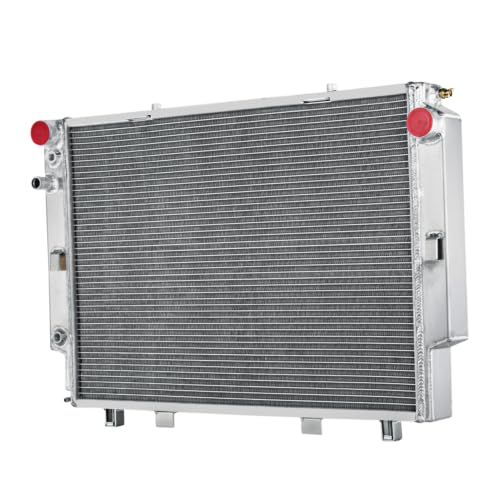 2 Row Aluminum Radiator Fits 1992-1999 93 94 95 96 97 98 MERCEDES-BENZ SL CLASS W140 600 SEL S 400 420 500