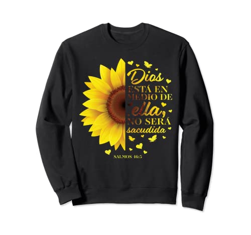Cristiana Cristiana Español Salmos 46:5 Regalos Mujeres Sudadera