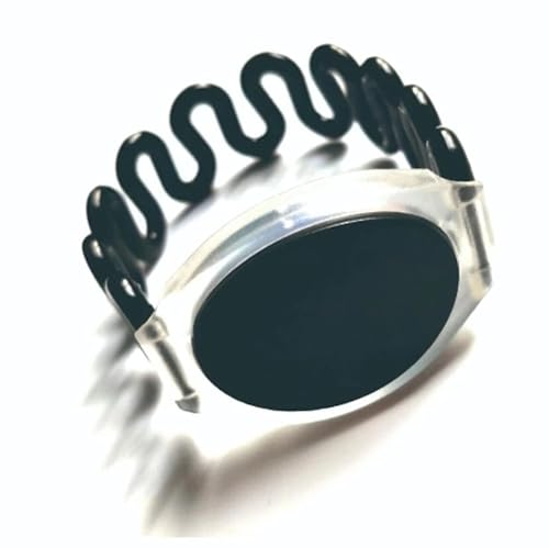 Gym Clue RFID 125KHZ Wristbands Waterproof id Bracelet x 5 pcs (Black)