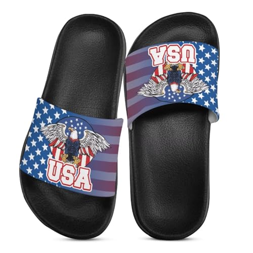 Image of Slides for Boys Girls Quick Drying Kids Slides Sandals Non-Slip