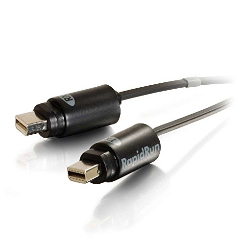 Câble de fibre optique C2G RapidRun Plenum OFNP pour intégration audiovisuelle
