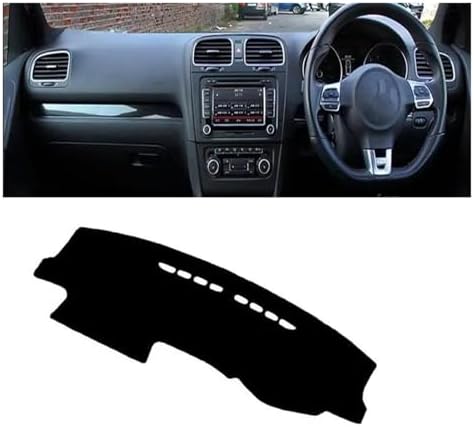 Dashboard mat Accessories Mat Dashboard Cover Pad Sunshade Dashmat Carpet Accessories Sun Visor Dashboard Cover(Black LHD)