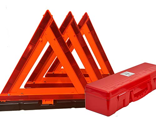 Foxfire Safety Lites Roadside Emergency Reflective Warning Triangles