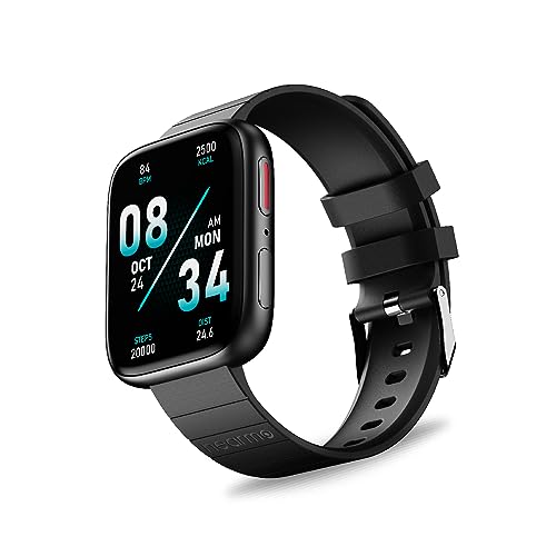 Image of HearFit Rex 1.90 inch Display Smart Watch, Bluetooth Calling, 120+ Sports Modes, Health Suite, Voice Assistance (Black)