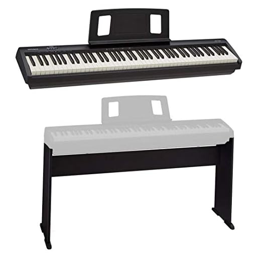 Roland Digital Piano FP-10-BK - Supporto Roland per pianoforte digitale FP-10