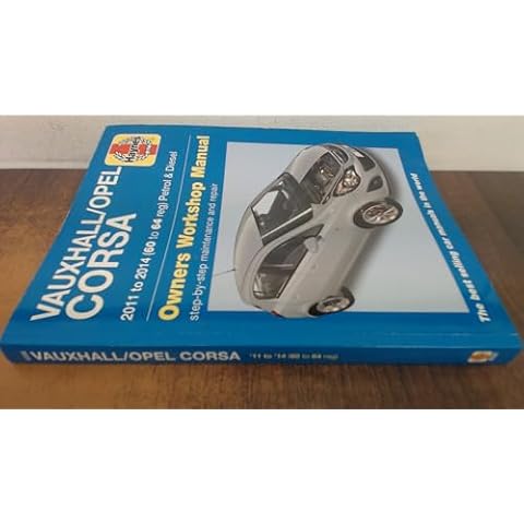 Vauxhall/Opel Corsa Haynes Repair Manual 2011-2014 Cover