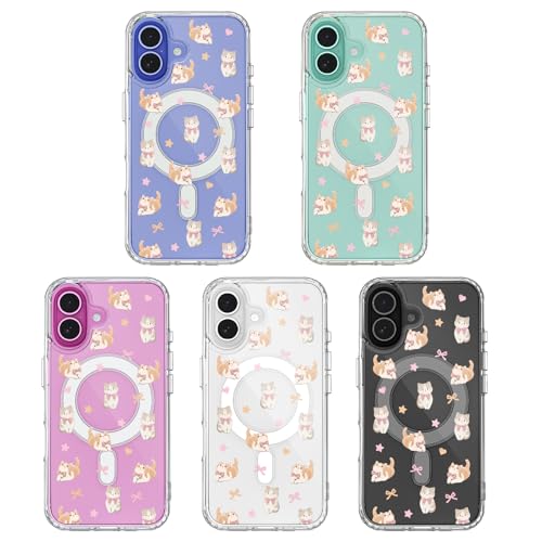 BlHMCASE for iPhone 17 Pro Max Case | Cute Kitten Bow Magnetic Phone Case - image 6