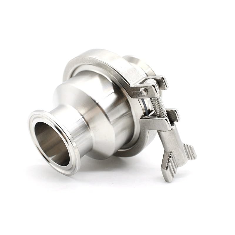 Zawór zwrotny sanitarny Tri Clamp ze stali nierdzewnej SS304 K50.5MM(K64xOD51mm)