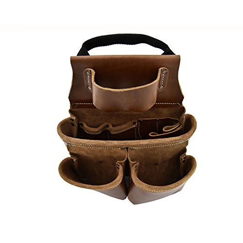 Style N Craft - 98-434 Style n Craft 98434 17 Pocket Top Grain 4 Piece Pro-Framers Combo, Dark Tan Style N Craft - 98-434 Style n Craft 98434 17 Pocket Top Grain 4 Piece Pro-Framers Combo, Dark Tan