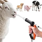 30 Ml Kontinuierliches DosiergeräT, Kontinuierliches Drench-Werkzeug, TieräRztliches Metall-Futterwerkzeug , Vieh FüTterungswerkzeug-Spritze, füR Rinder, Pferd, Schafe