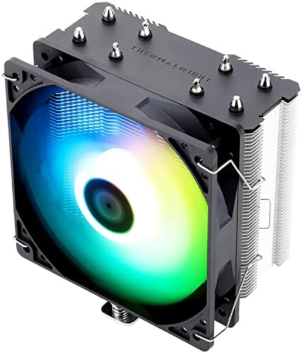 Thermalright Assassin X120 Refined SE ARGB CPU Air Cooler, 4 Heat pipes, TL-C12C-S PWM Fan, Aluminium Heatsink Cover, AGHP Technology, for AMD AM4/AM5/Intel LGA 1150/1151/1155/1851/1200/1700 (SE ARGB)