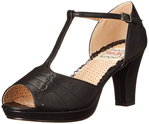 Bettie Page Women's Bp303-frannie Pump